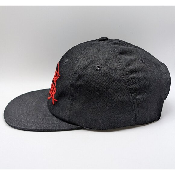 Mark Farner Grand Funk Snapback Hat Cap Black Red Music Musician - Picture 3 of 5